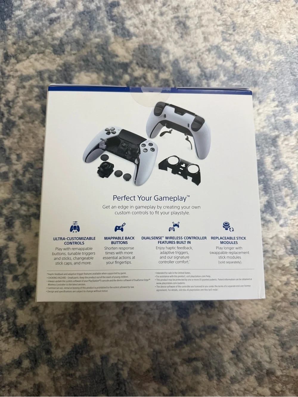 Sony DualSense Edge PS5 Controller - White and Black